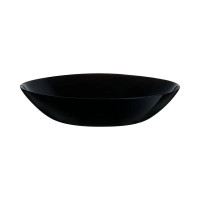 Тарелка глубокая круглая Zelie Black 20см №Q8455/V3890