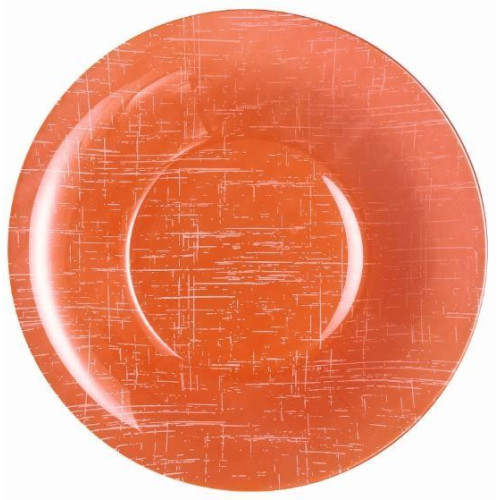 Тарелка глубокая круглая Luminarc Poppy Mandarine 21.5 см V0108