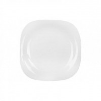 Тарелка десертная квадратная Luminarc Carine White 19 см L4454
