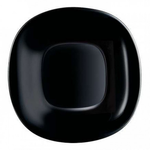 Тарілка десертна квадратна Luminarc Carine Black 19 см L9816