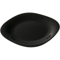 Тарелка обеденная квадратная Luminarc Carine Black 27 см L9817