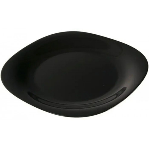 Тарелка обеденная квадратная Luminarc Carine Black 27 см L9817
