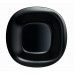 Тарілка обідня квадратна Luminarc Carine Black 27 см L9817