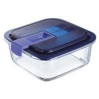 Ємність Luminarc Easy Box для зберігання/запікання квадратна 760 мл №P7422