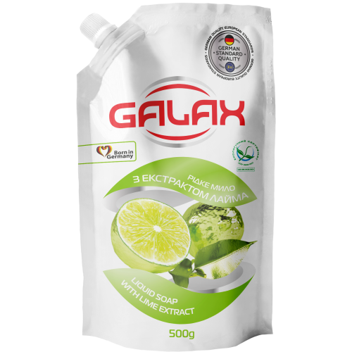 Жидкое мыло Galax Лайм дой-пак 500 мл