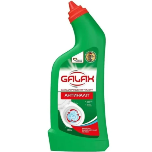 Средство для мытья унитаза Galax das Power Clean антиналет 750 мл