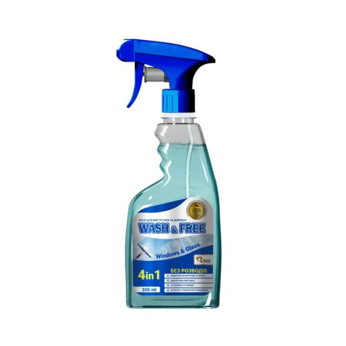 Засіб для миття скла Wash Free тригер 500 мл