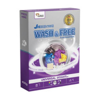 Пральний порошок Wash&Free Жасмин та лаванда 400 гр
