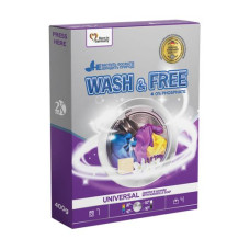 Пральний порошок Wash&Free Жасмин та лаванда 400 гр