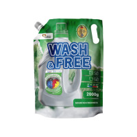 Гель для прання Wash&Free Гірська свіжість дой-пак 2 л