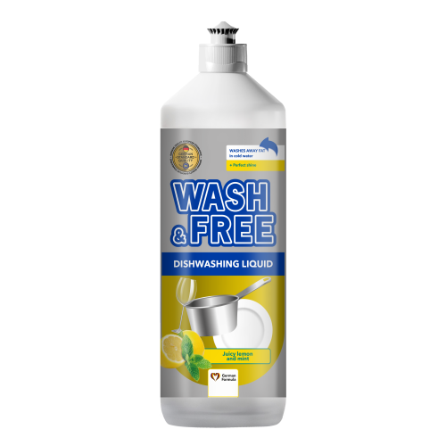 Мийний засіб Wash&Free лимон м'ята 500 мл