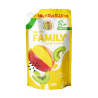 Рідке крем-мило For my FAMILY Ківі та манго дой-пак 560 мл