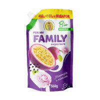 Рідке мило For my FAMILY Маракуйя та камелія дой-пак 560 мл