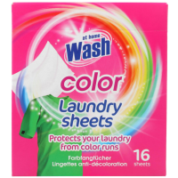 Салфетки для стирки At Home Laundry Sheets Color 16 шт