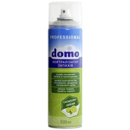 Профессиональный нейтрализатор запахов DOMO с ароматом лайма 500 мл