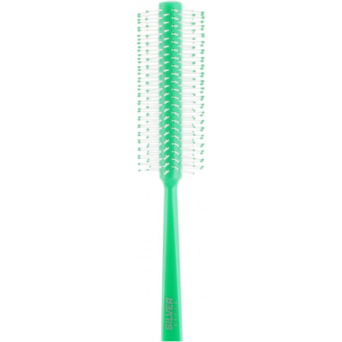 Расческа Silver Style круглая зеленая PM-8508 G 21 см