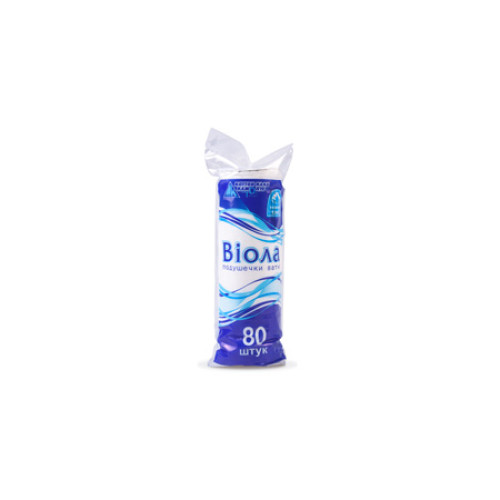 Ватные диски Вiола 80 шт