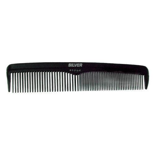 Гребень для волос Silver Style RP-102 13/2.5 см