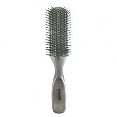 Гребінець Silver Style пластик сіра PM-9543