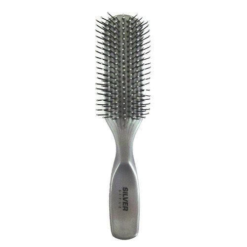 Гребінець Silver Style пластик сіра PM-9543