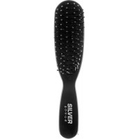 Расческа мини Silver Style черная 16.5 см PM-9112